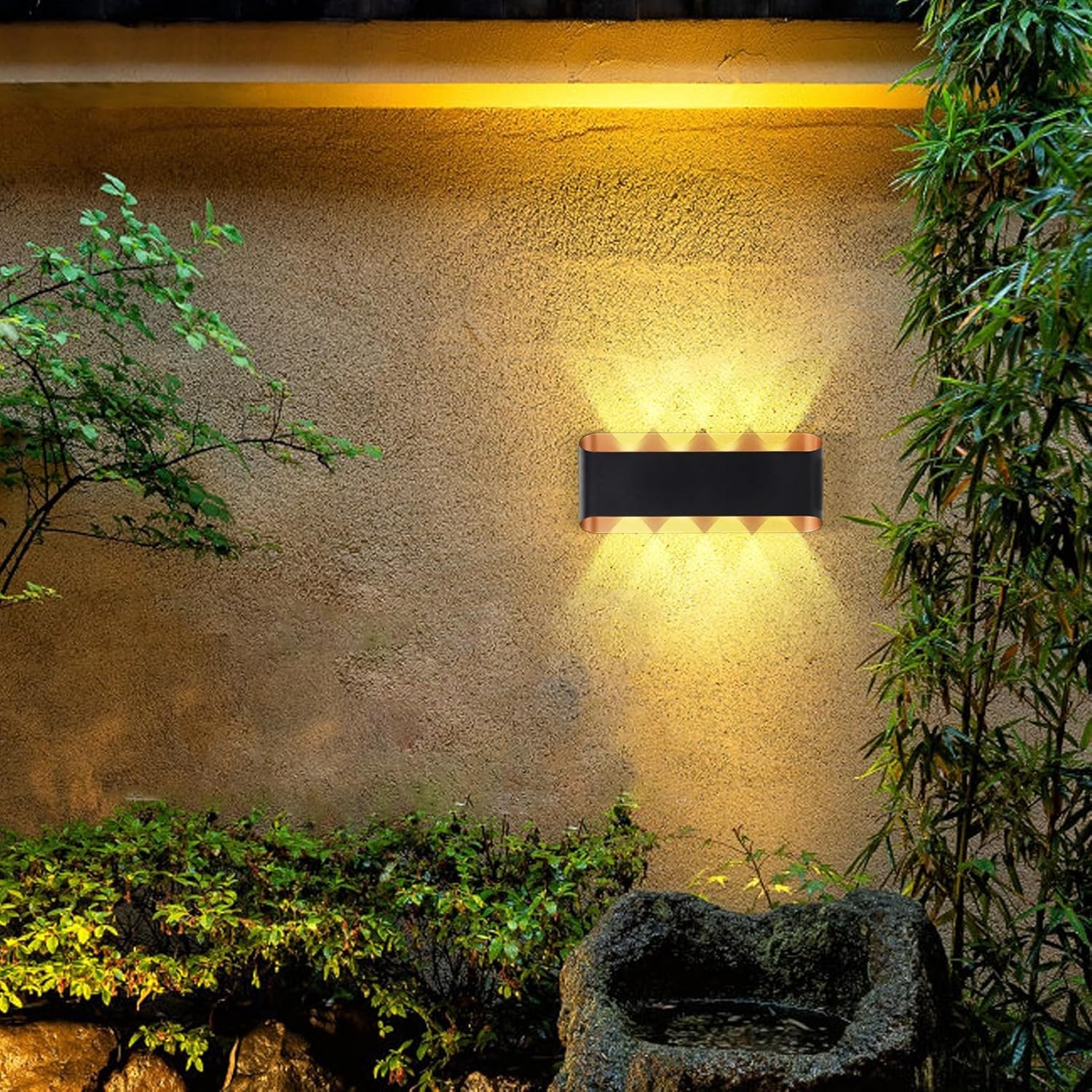 HEXEN 4+4 WALL LIGHT