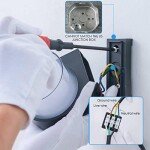 DOUBLE GLASS RD WALL LIGHT