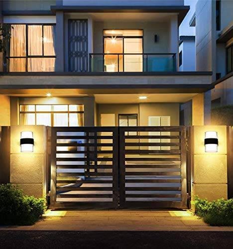 DOUBLE GLASS RD WALL LIGHT