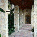 DOUBLE GLASS SQ WALL LIGHT