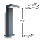 LEO Series IL-1062 Bollard
