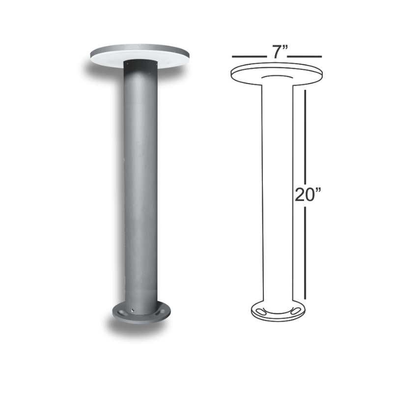 MOON Series IL-7080 Bollard (Round)